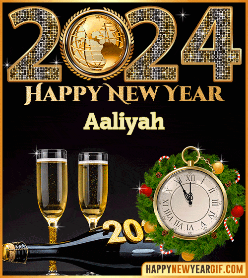 Happy New Year Gif 2024 Aaliyah