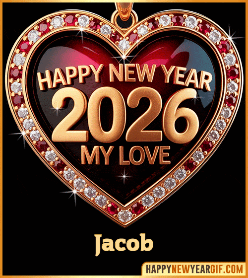 GIF Happy New Year 2026 My Love gif Jacob