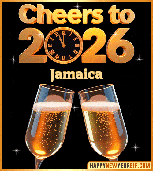 GIF Cheers 2026 toast gif Jamaica