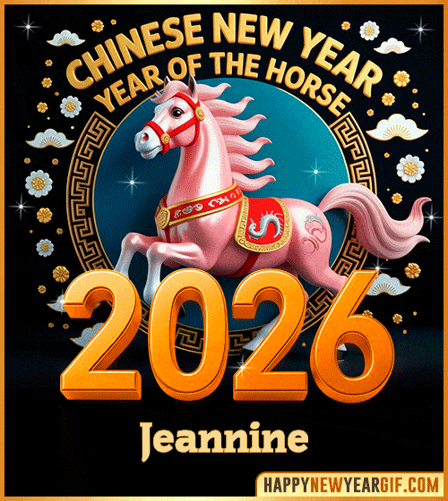 GIF Happy Chinese New Year 2026 gif Jeannine