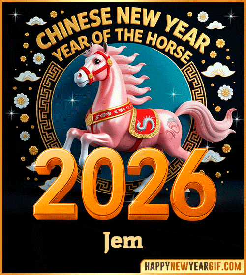 GIF Happy Chinese New Year 2026 gif Jem