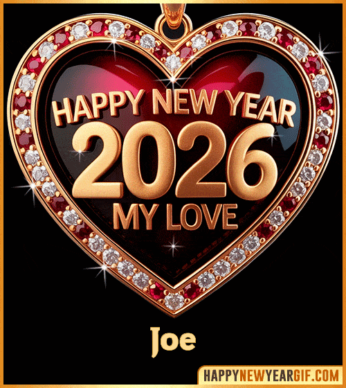 GIF Happy New Year 2026 My Love gif Joe