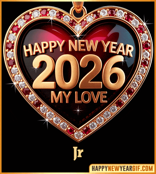 GIF Happy New Year 2026 My Love gif Jr