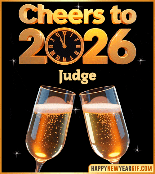 GIF Cheers 2026 toast gif Judge