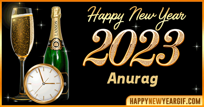 Happy New Year 2023 Anurag GIF