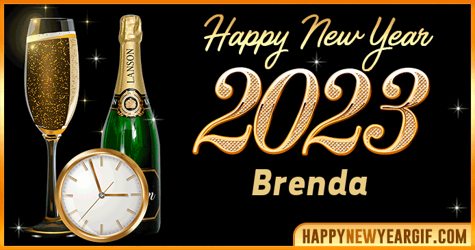 Happy New Year 2023 Brenda GIF