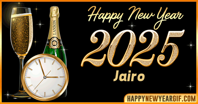 Happy New Year 2025 Jairo GIF