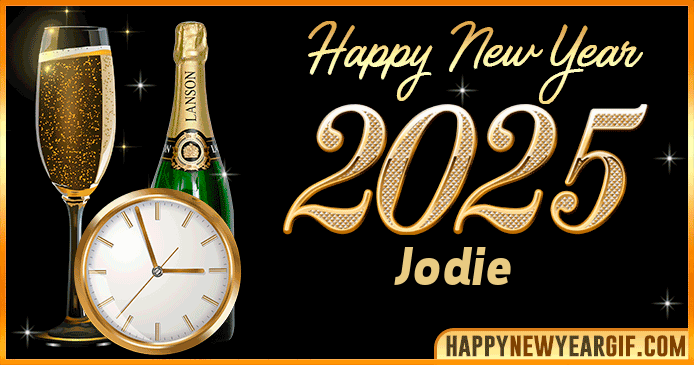 Happy New Year 2025 Jodie GIF
