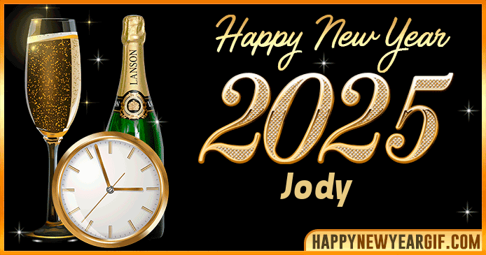 Happy New Year 2025 Jody GIF