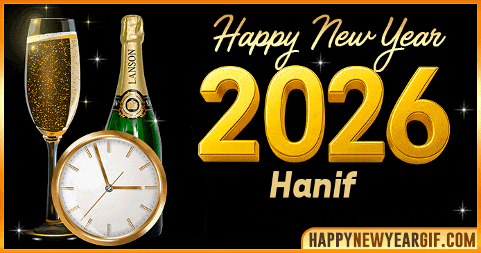 Happy New Year 2026 Hanif GIF