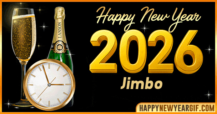 Happy New Year 2026 Jimbo GIF