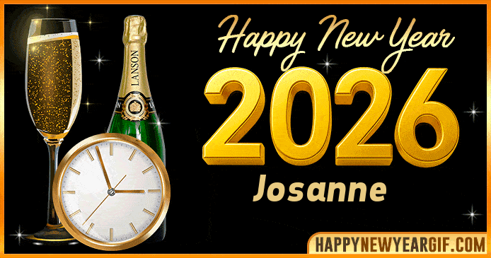 Happy New Year 2026 Josanne GIF