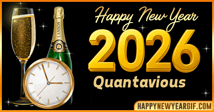 Happy New Year 2026 Quantavious GIF