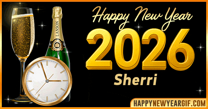 Happy New Year 2026 Sherri GIF