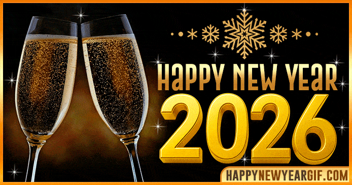Best Happy New Year 2026 GIFs, Wishes, and Images