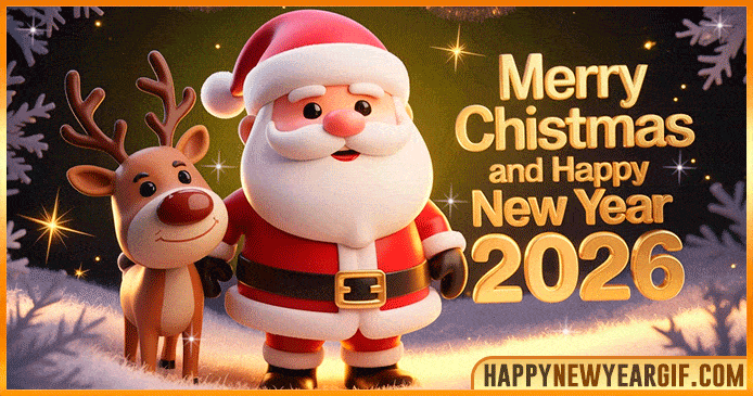 Merry Christmas and Happy New Year 2026