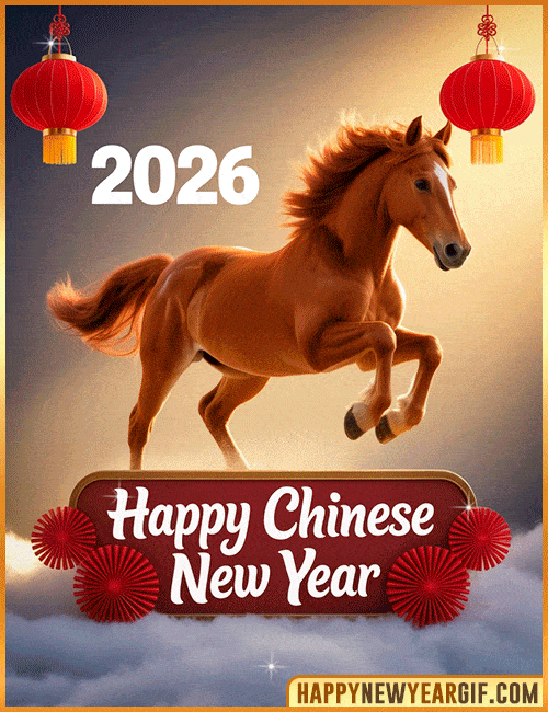 animated chinese horse 2026