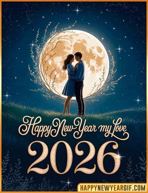 gif 2026 happy new year my love animated