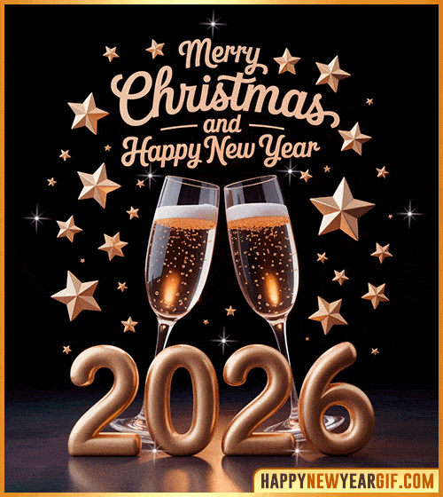gif happy new year 2026