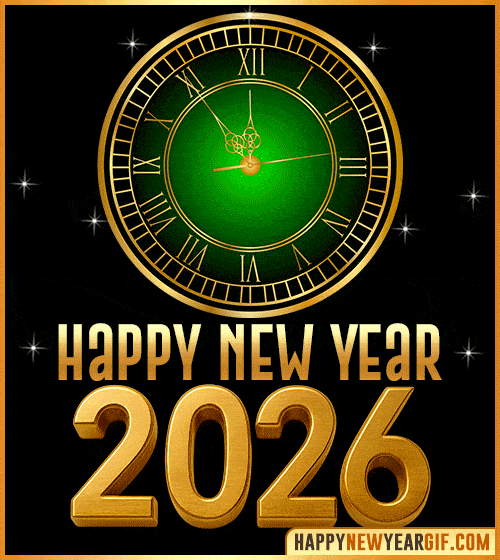 gifs happy new year 2026