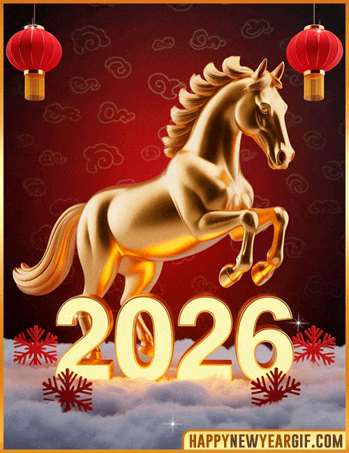 glowing horse 2026 animation