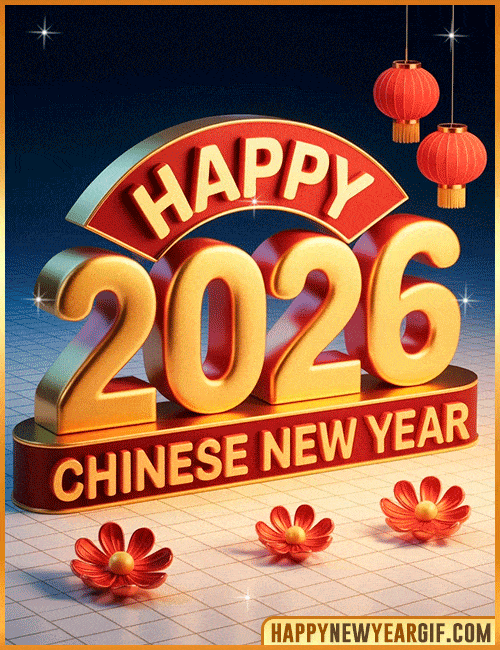 happy chinese new year 2026 gif