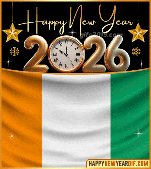 happy new year 2026 gif flag of irlanda