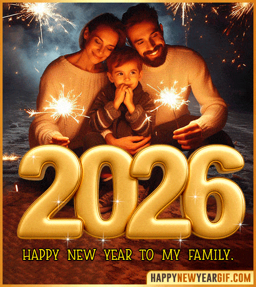 happy new year 2026 to my family