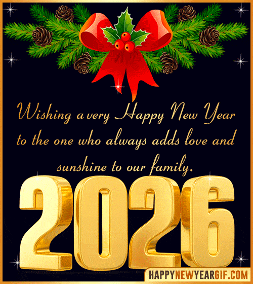 happy new year 2026 wishes gif