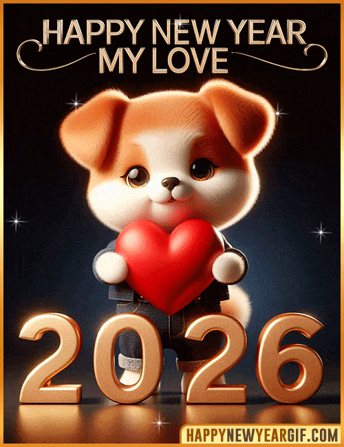 happy new year gif 2026 my love whatsapp