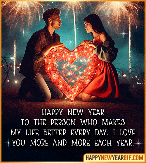 happy new year love forever