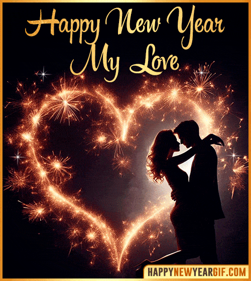 happy new year my love images gif animated