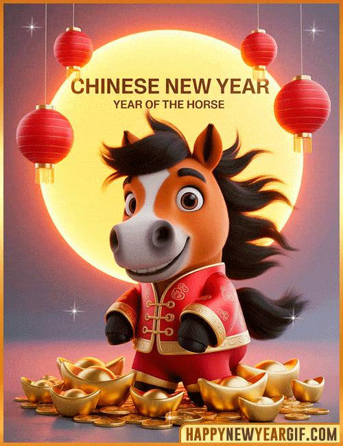 horse 2026 fireworks animation