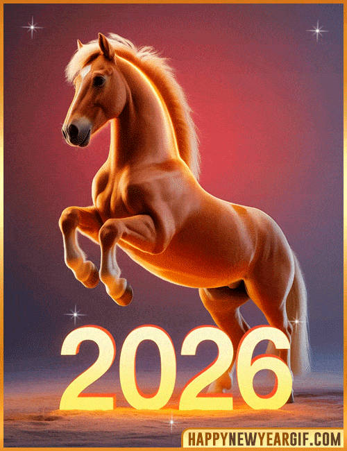 horse 2026 luxury gif