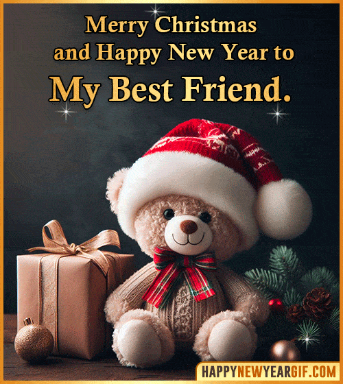 merry christmas and happy new year to my best friend
