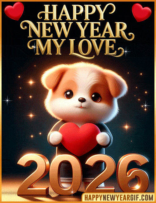 my love happy new year 2026 gif whatsapp