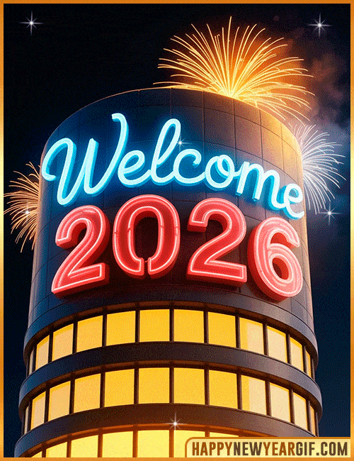 welcome 2026 gif