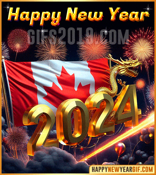 happy chinese new year 2024 dragon gif flag of canada