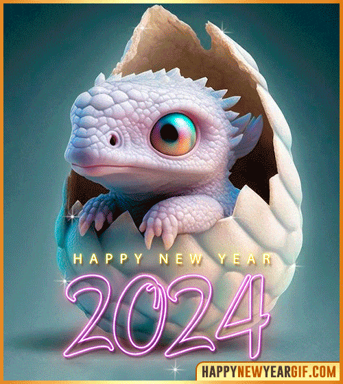 happy chinese new year 2024 gif animated
