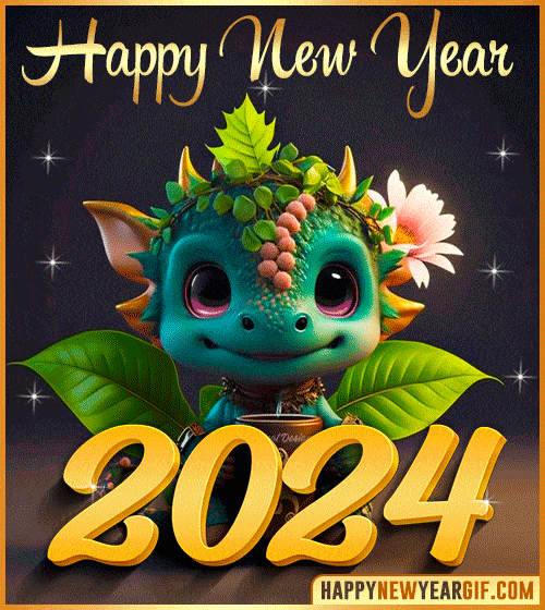 happy chinese new year 2024 gif images