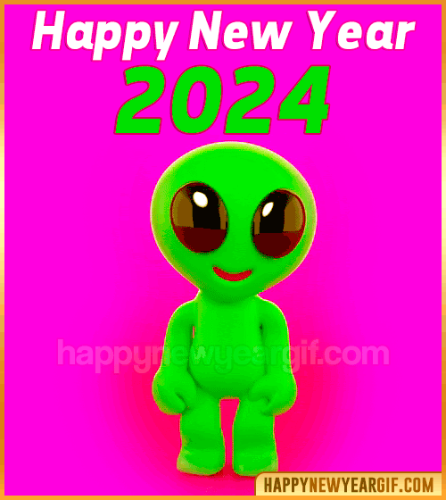 happy new year 2024 funny dance gif